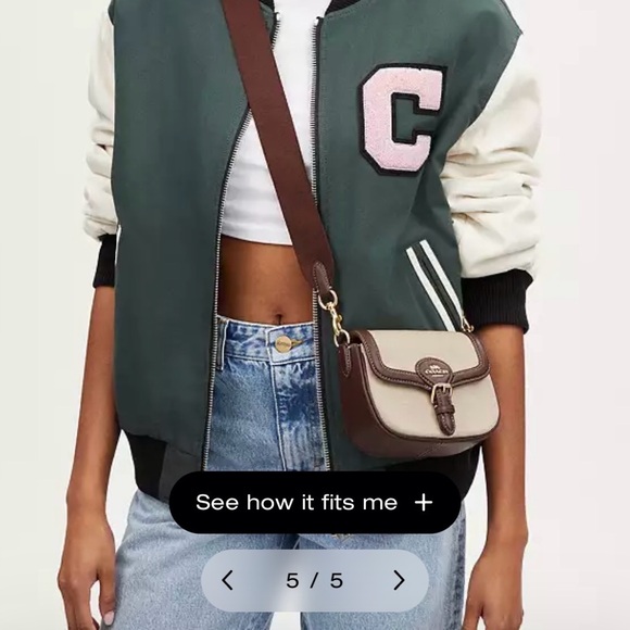 Coach Amelia Small Saddle Bag - Picture 5 of 5